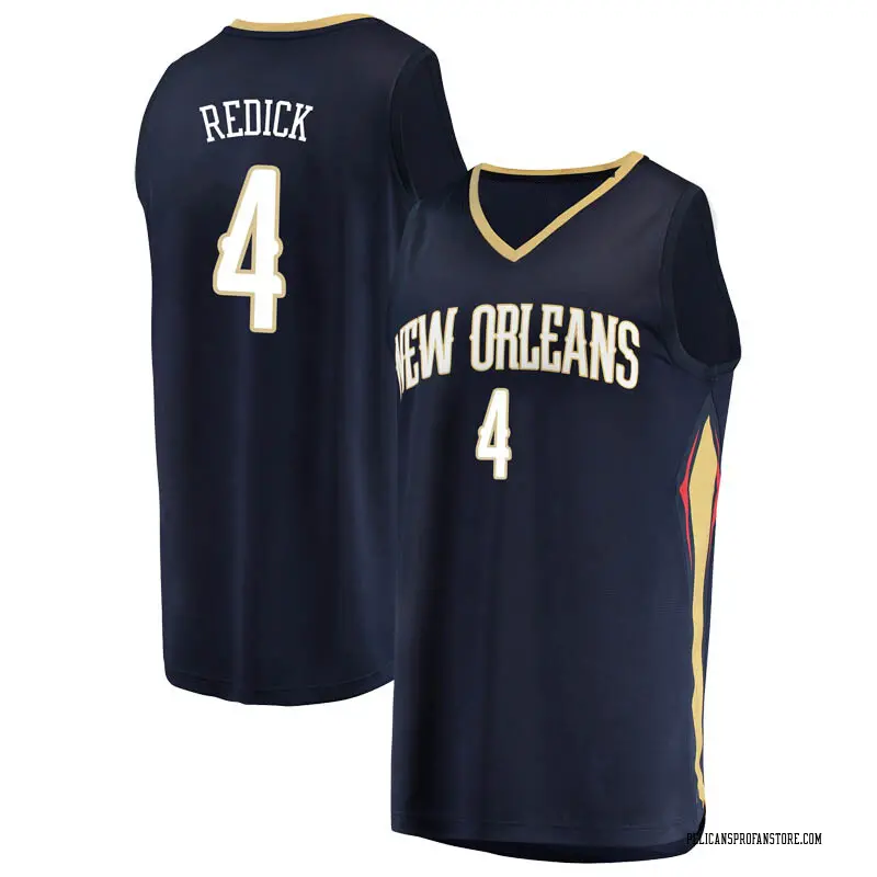 Fanatics Branded New Orleans Pelicans Swingman Red JJ Redick Navy Fast ...