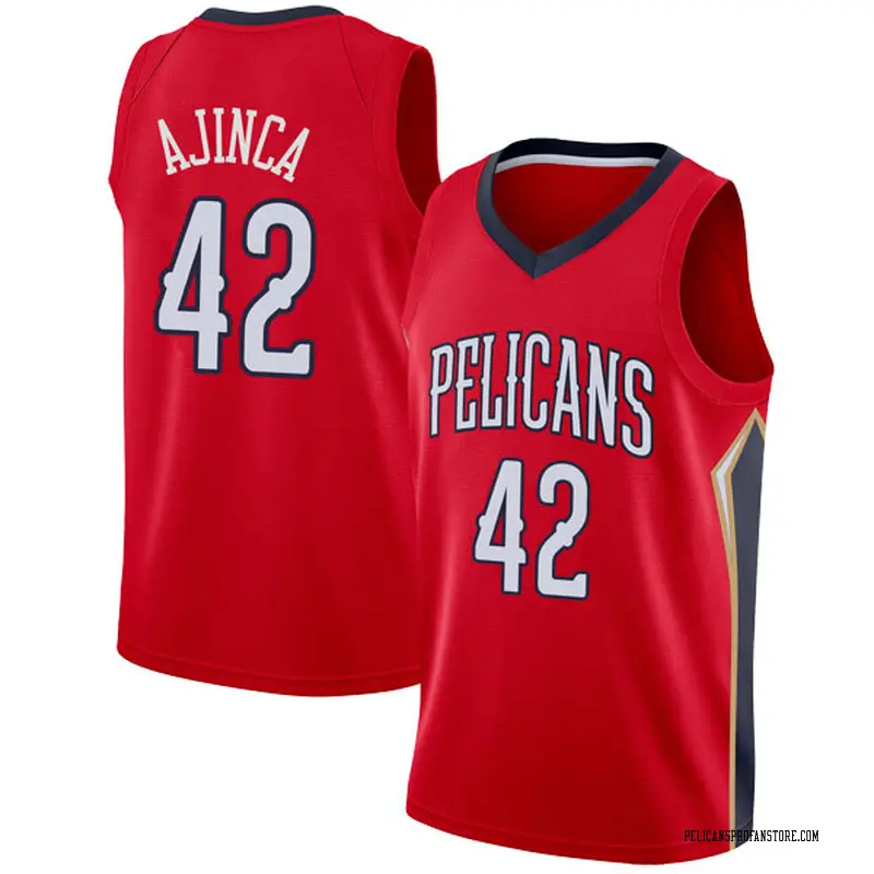 lonzo ball red pelicans jersey